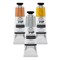 Tusc & Pine Artist Oil Paint - 40 ml Set of 3 - Assorted Multi Colors - Non-Yellowing, Rich & Creamy Consistency, Maximum Pigment Load, Small Batch Milled Oil Paints Developed for Professional Artists